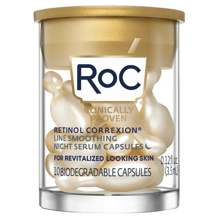 RoC Retinol Correxion® Line Smoothing Night Serum Capsules