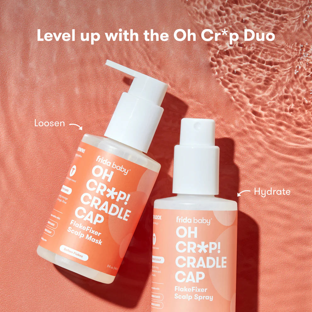 Fridababy DermaFrida The FlakeFixer 3-Step Cradle Cap System