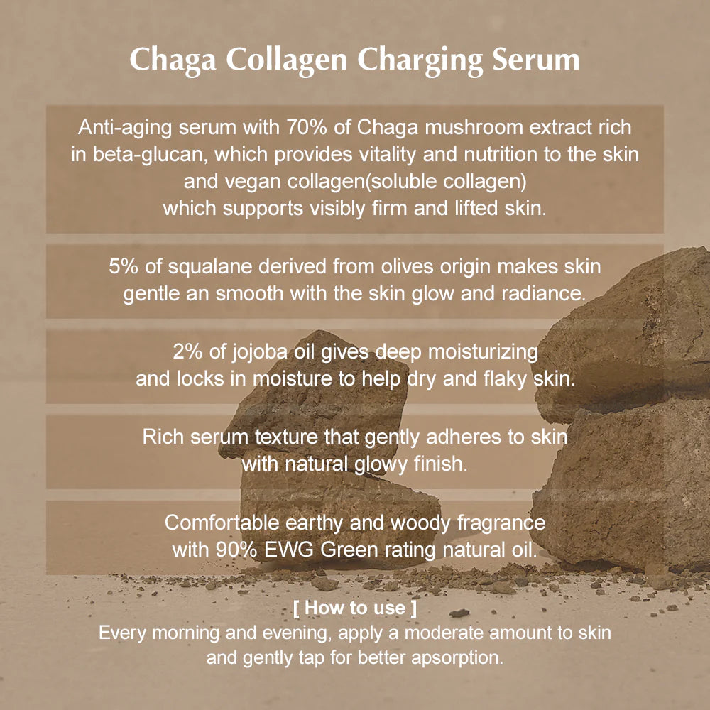 Kaine Chaga Collagen Charging Serum