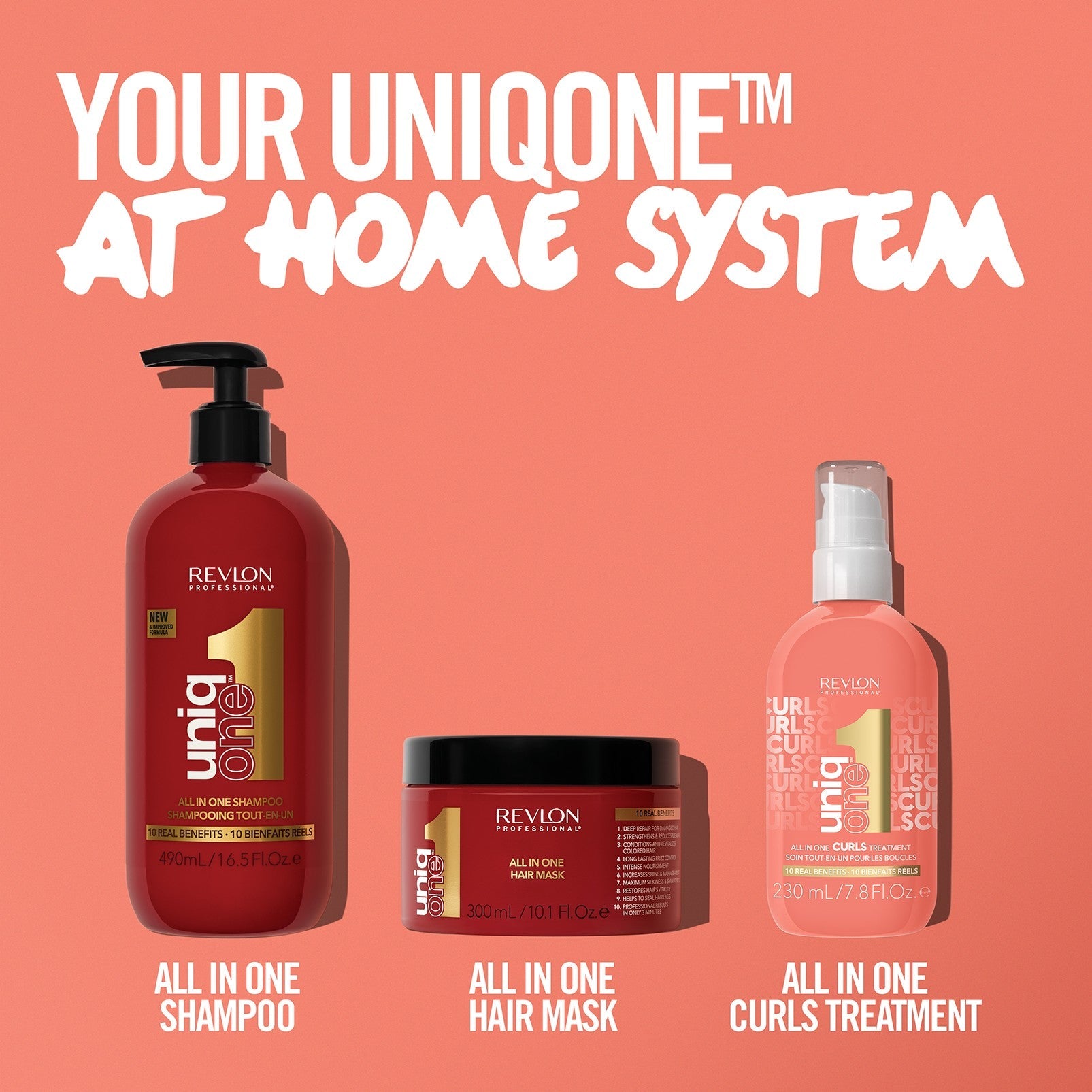 Revlon Professional UniqONE™ All-in-One Leave-In Hair Treatment for Curls