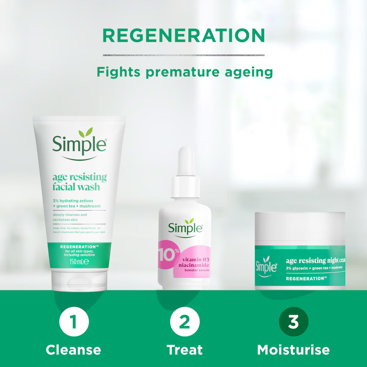Simple Regeneration Age Resisting Night Cream