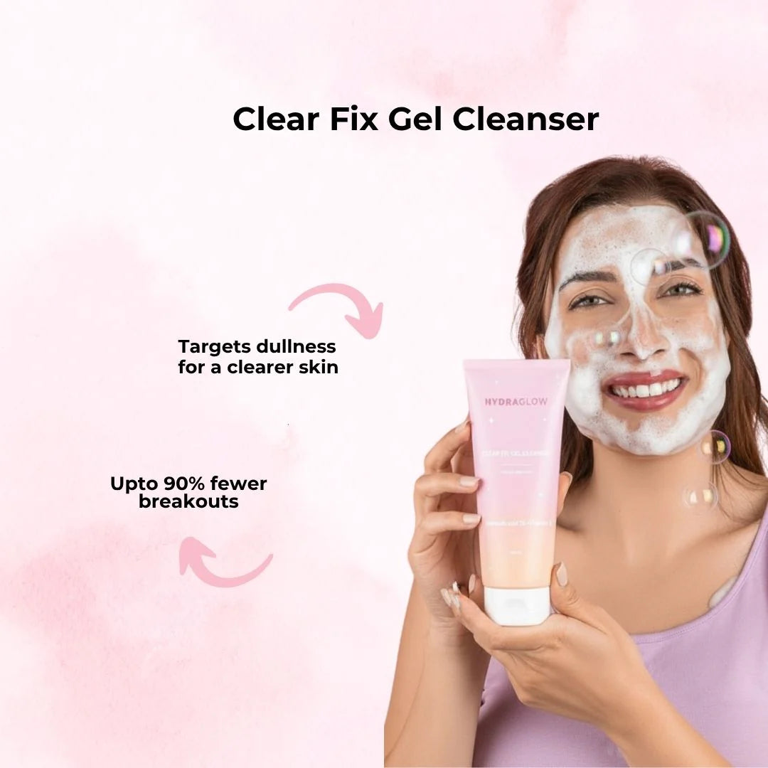 Hydra Glow Clear Fix Gel Cleanser