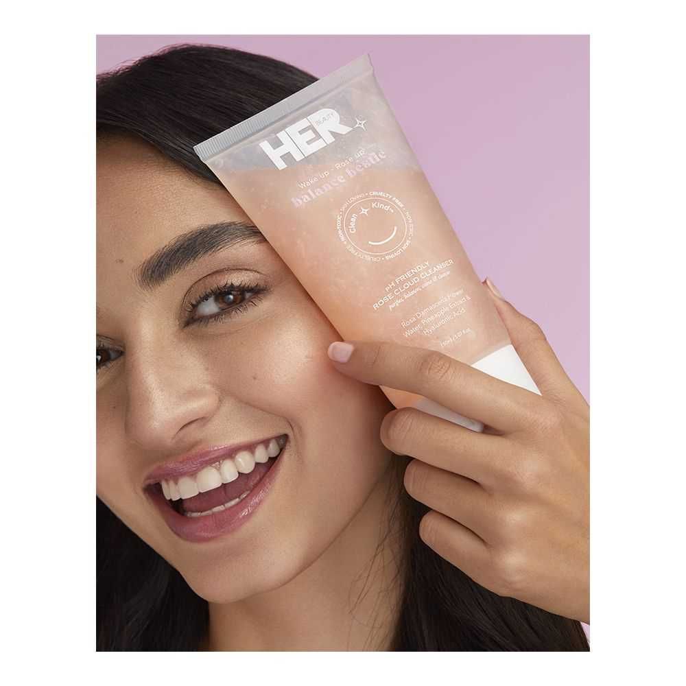 Her Beauty Balance Bestie pH Friendly Rose Cloud Cleanser