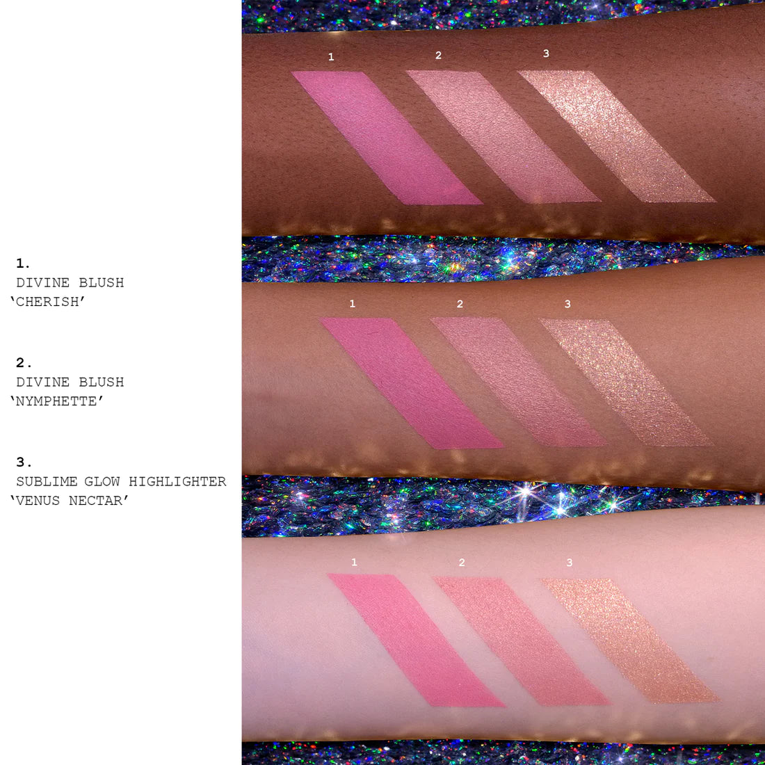 Pat McGrath Labs Bridgerton Divine Blush + Glow Trio