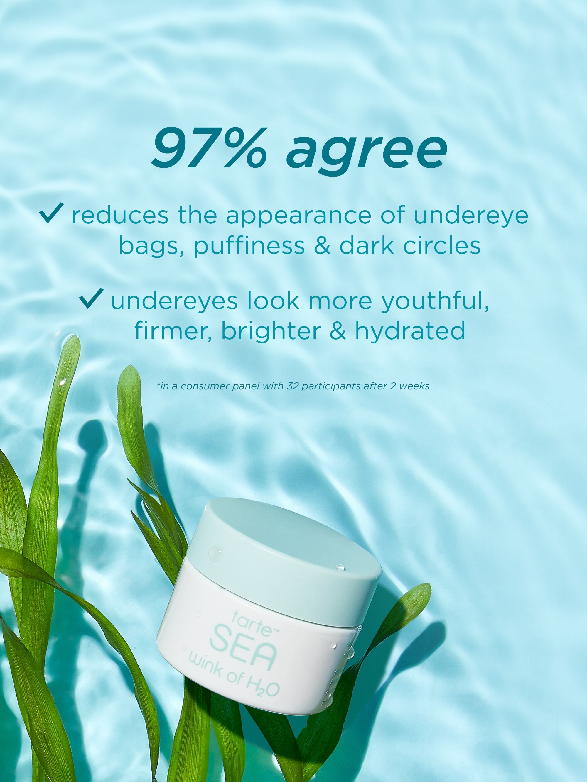 Tarte Wink of H2O Vegan Collagen Eye Cream