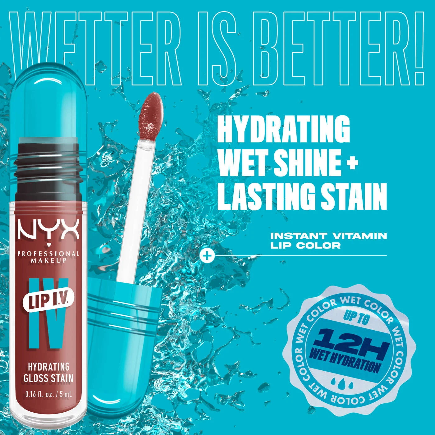 NYX Makeup Lip I.V. Hydrating Gloss Serum