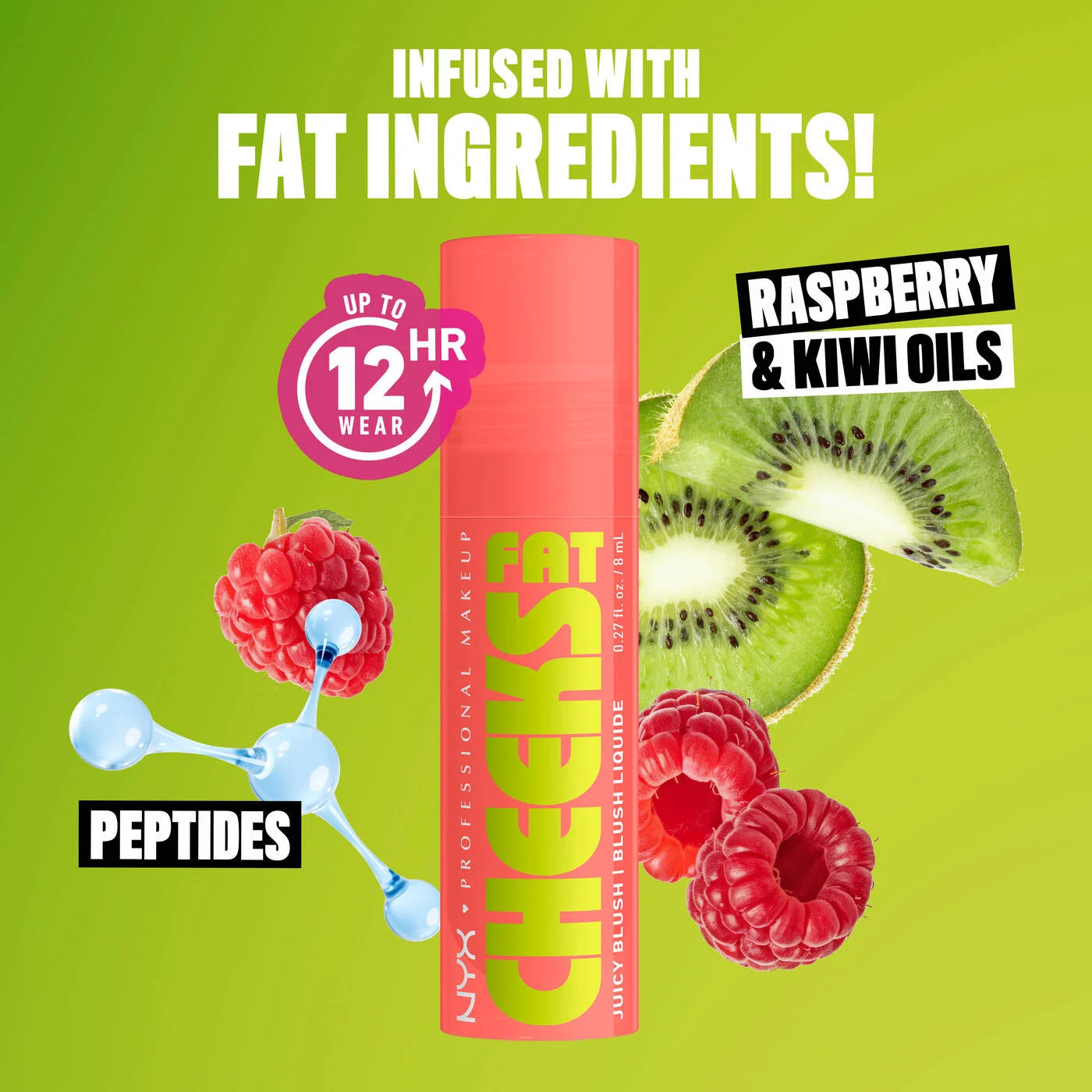 NYX Fat Cheeks Juicy Plump Liquid Blush