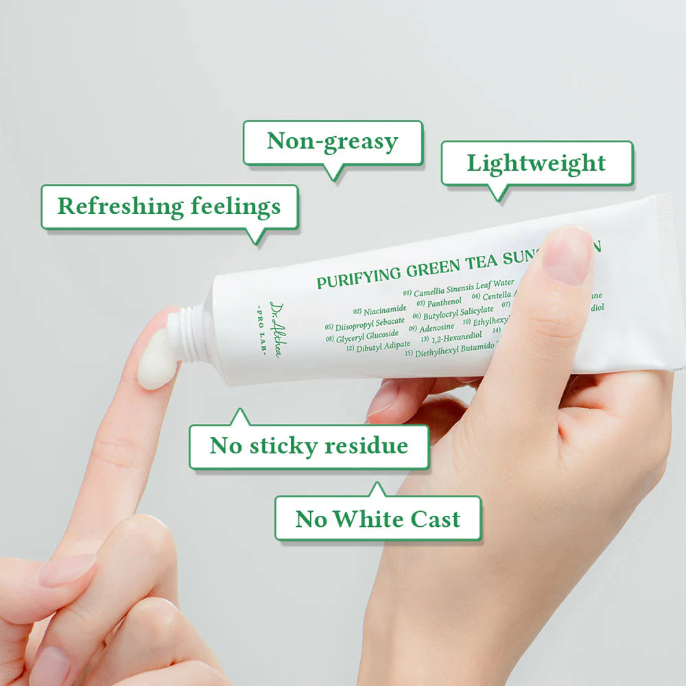 Dr.Althea Purifying Green Tea Sunscreen SPF 50+ PA++++