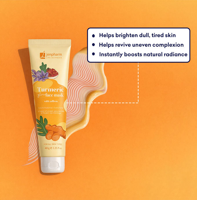 Jenpharm Turmeric Glow Face Mask