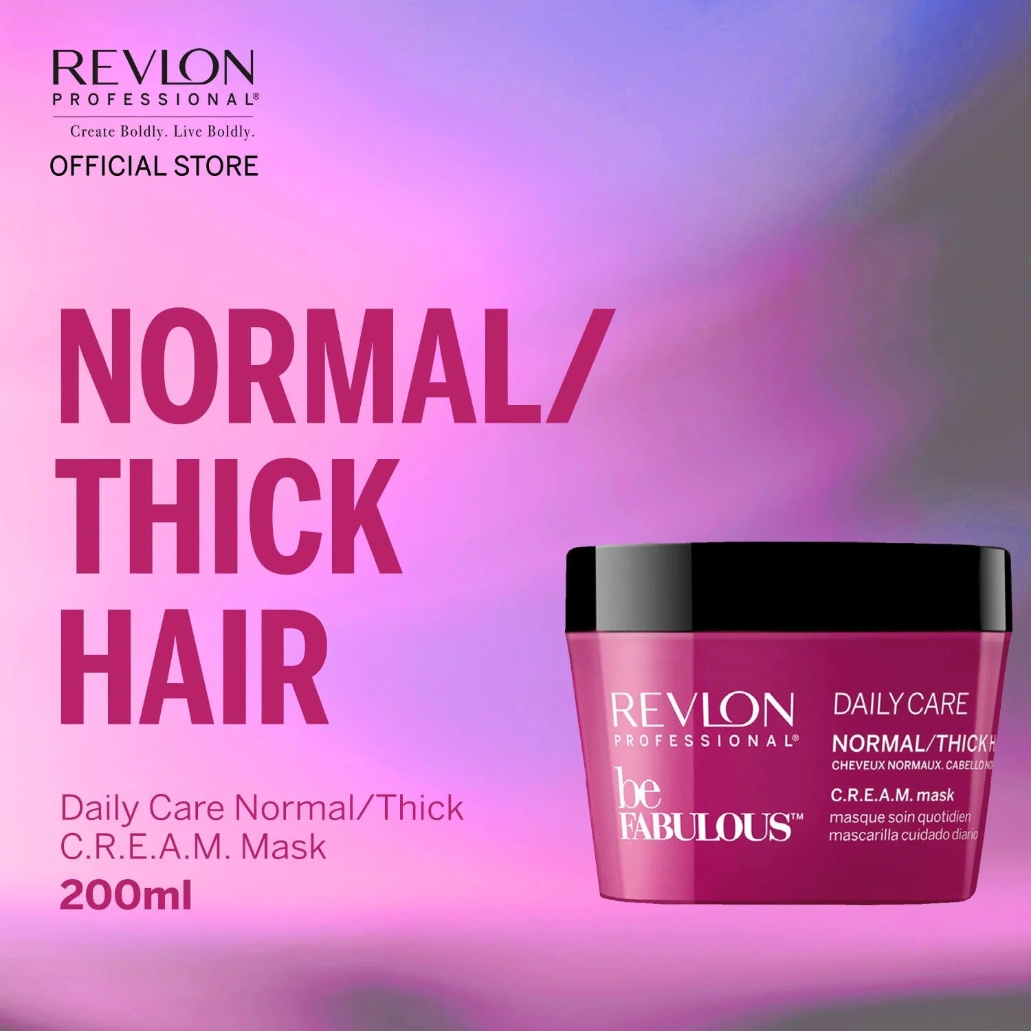 Revlon Professional BeFabulous™ Normal/Thick Hair C.R.E.A.M. Mask