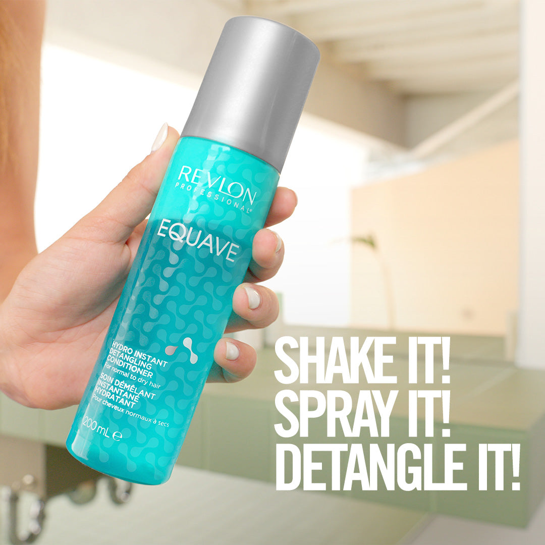Revlon Professional Equave™ Hydro Care Set: Deep Cleansing Detox Micellar Shampoo + Instant Detangling Conditioner