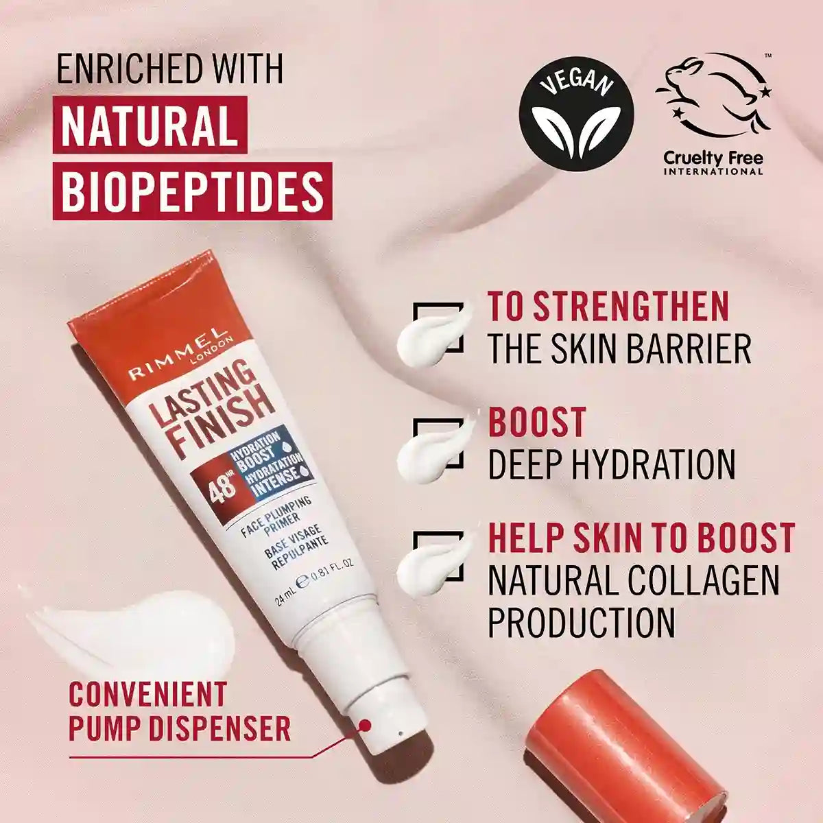 Rimmel London Lasting Finish Plumping Primer