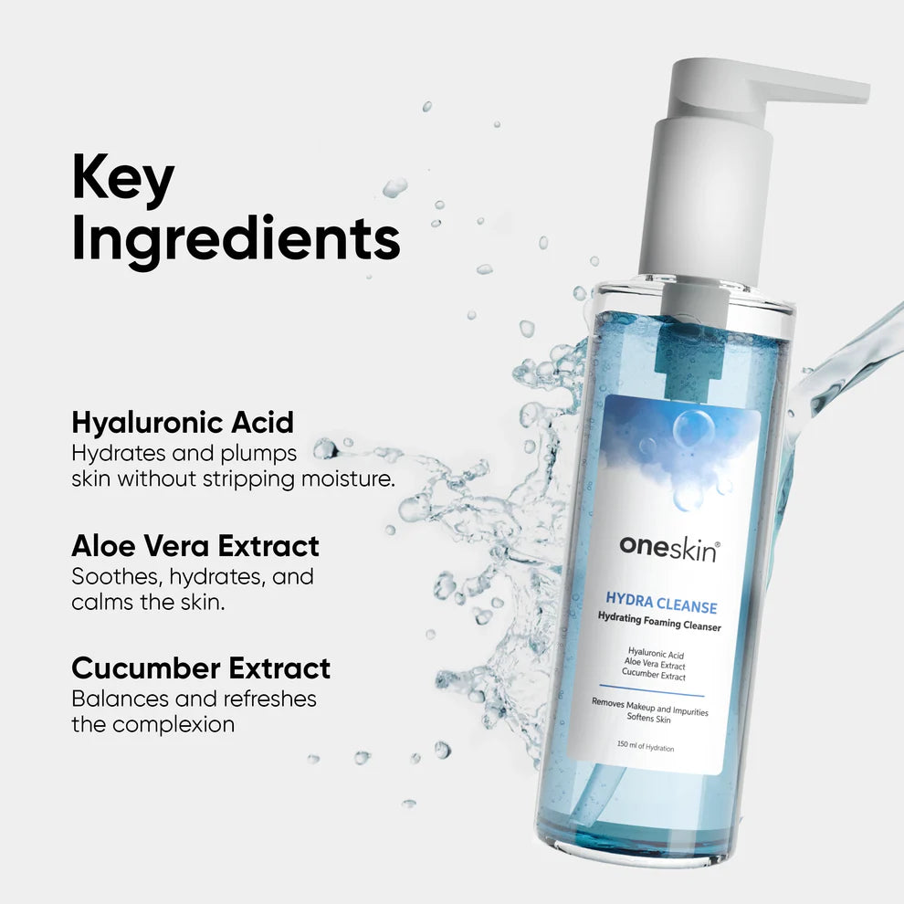 OneSkin Hydra Cleanse Hydrating Foaming Cleanser