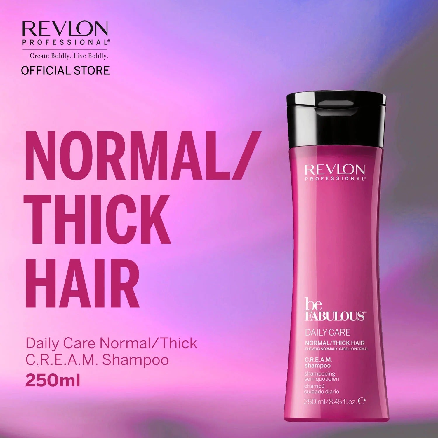 Revlon Professional BeFabulous™ C.R.E.A.M. Normal/Thick Hair Shampoo