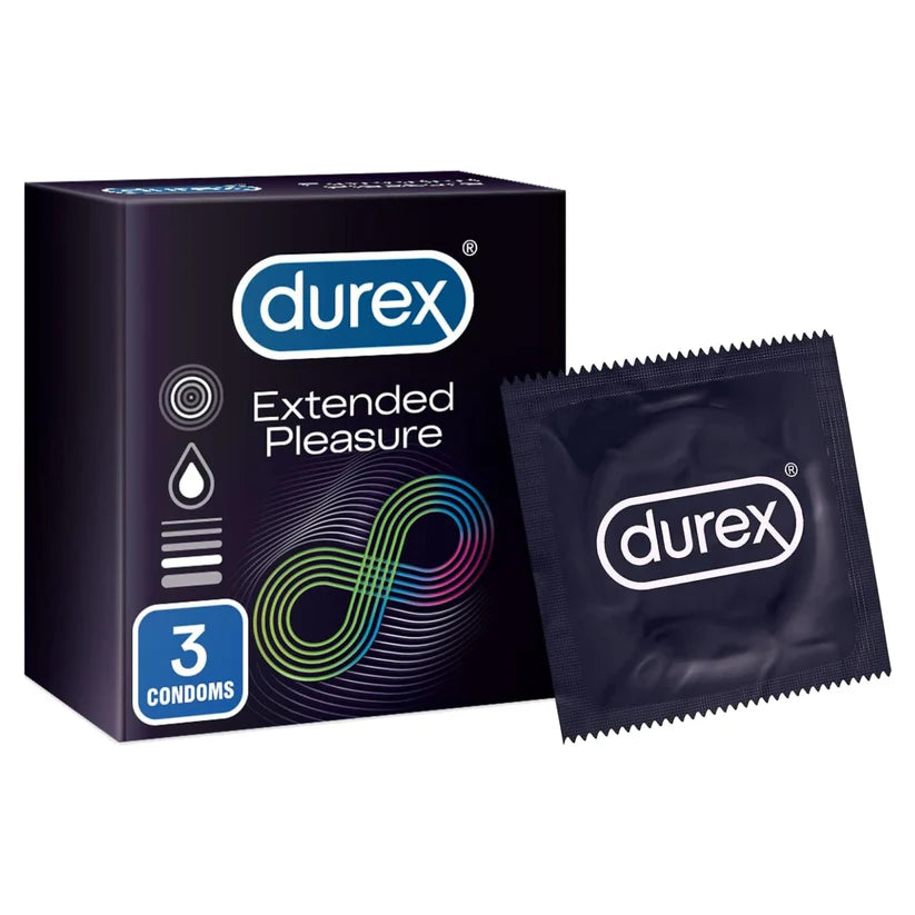 Durex Extended Pleasure Embellished Condoms