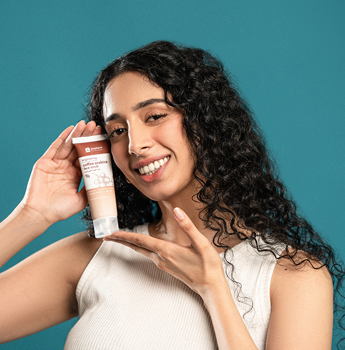 Jenpharm Brightening Coffee Face Scrub