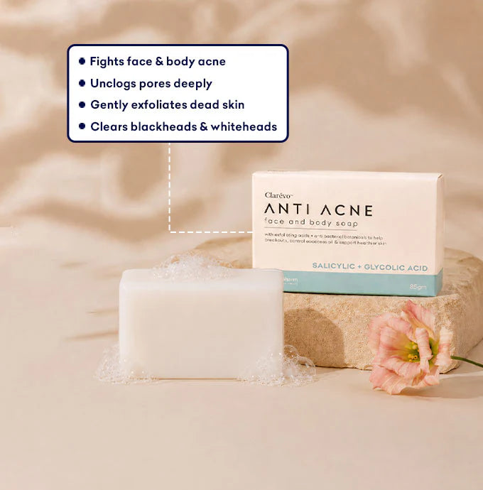 Jenpharm Clarevo Anti Acne Soap