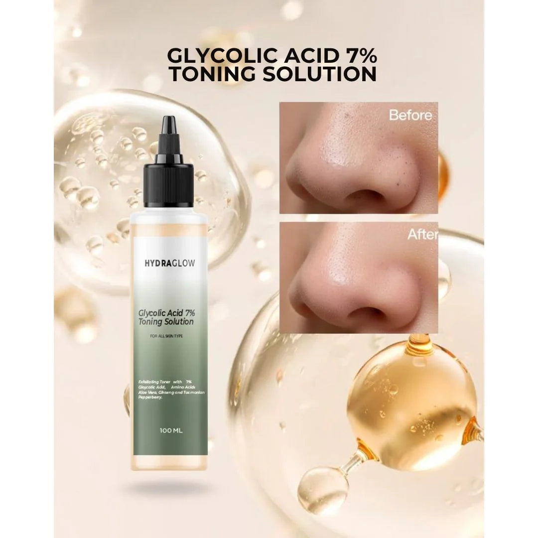 Hydra Glow Glycolic Acid 7% Toning Solution