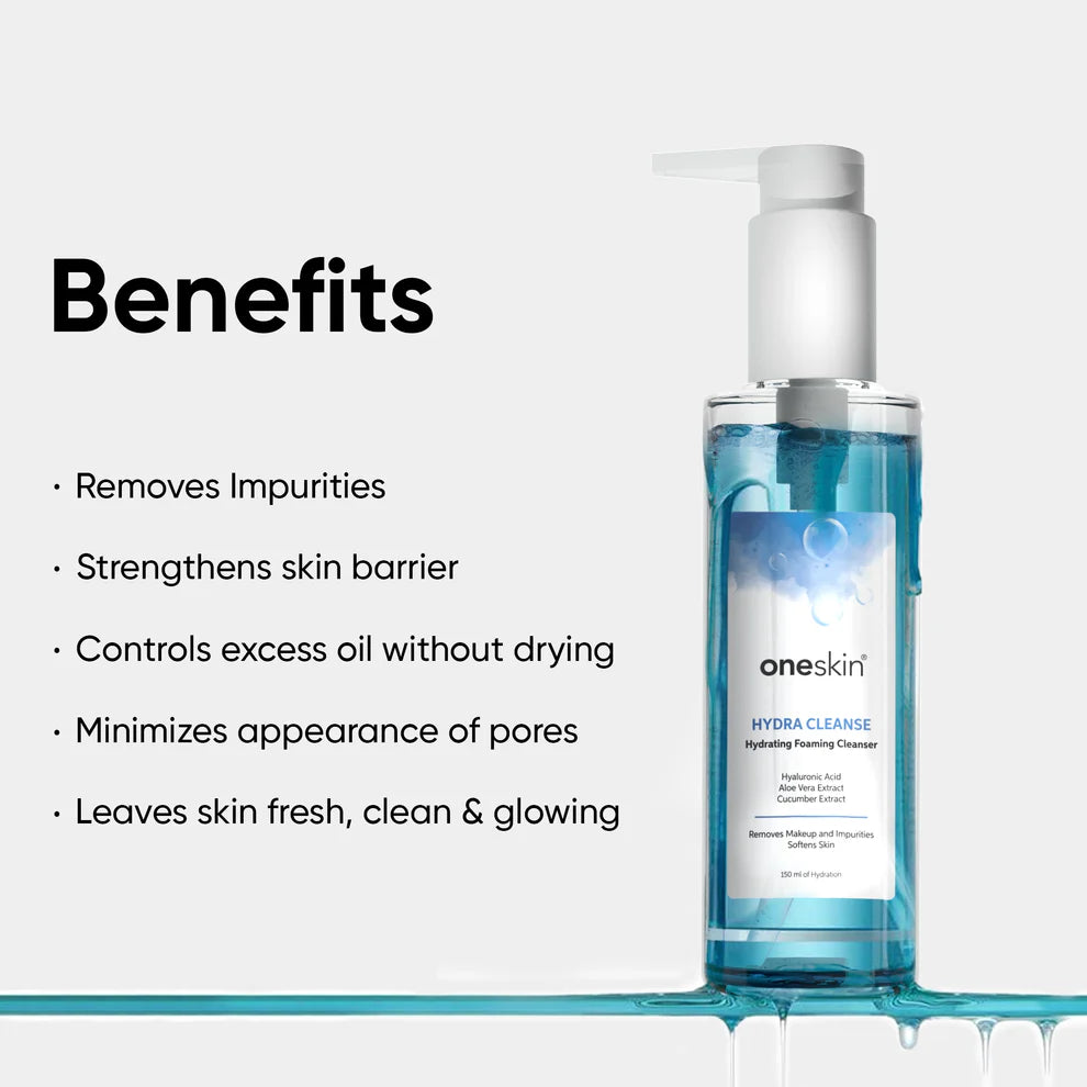 OneSkin Hydra Cleanse Hydrating Foaming Cleanser