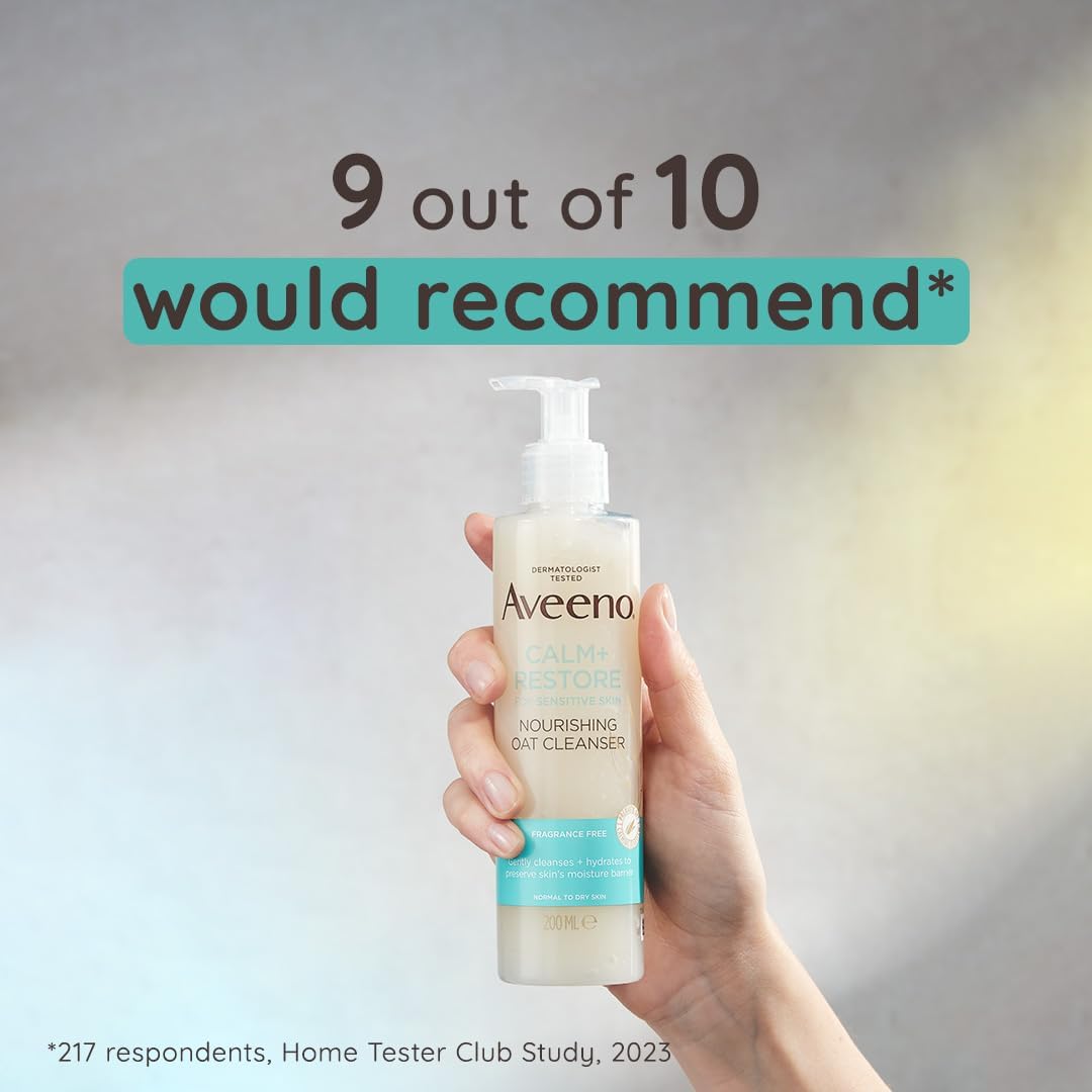 Aveeno Calm + Restore Nourishing Oat Cleanser