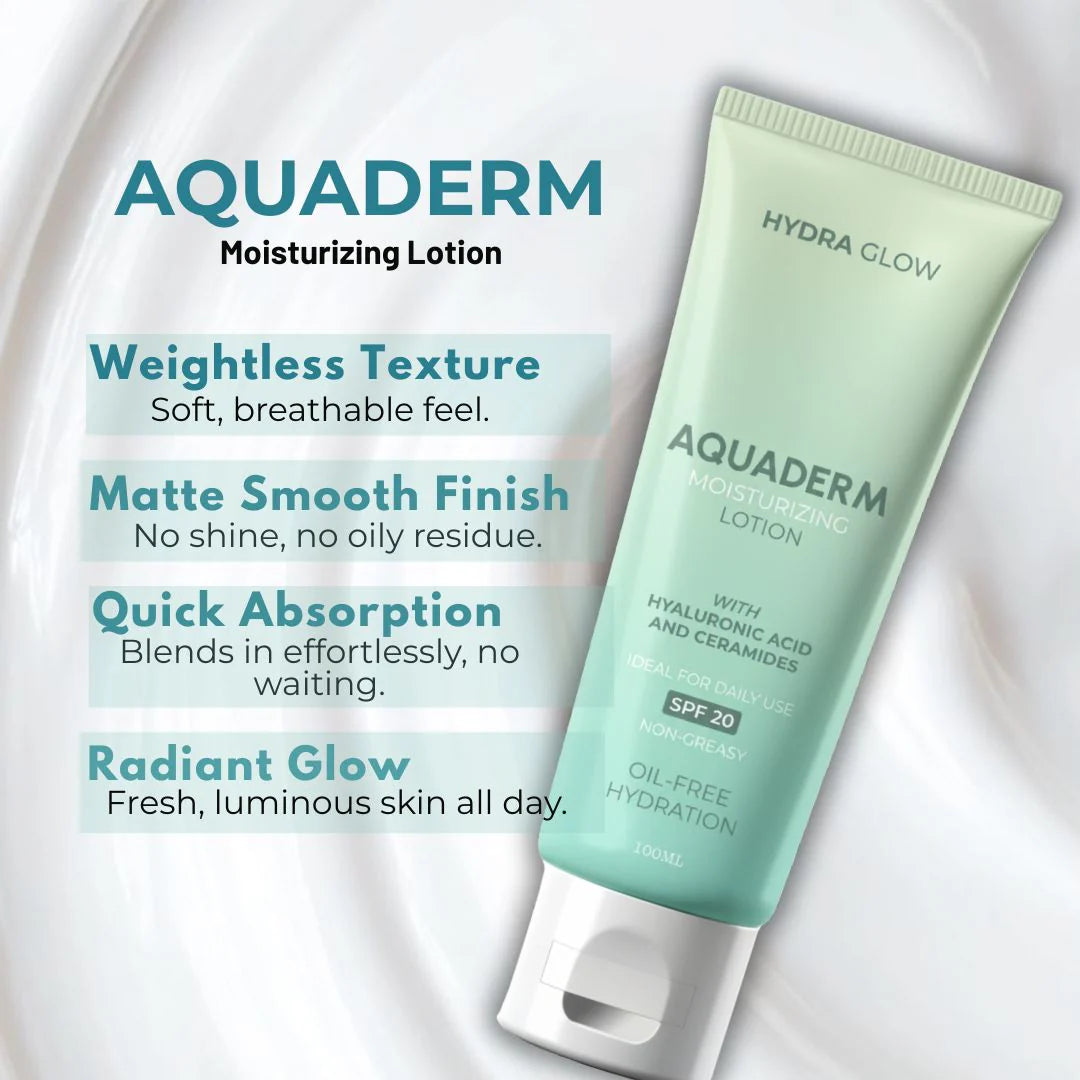 Hydra Glow Aquaderm Oil-Free Moisturizer SPF 20