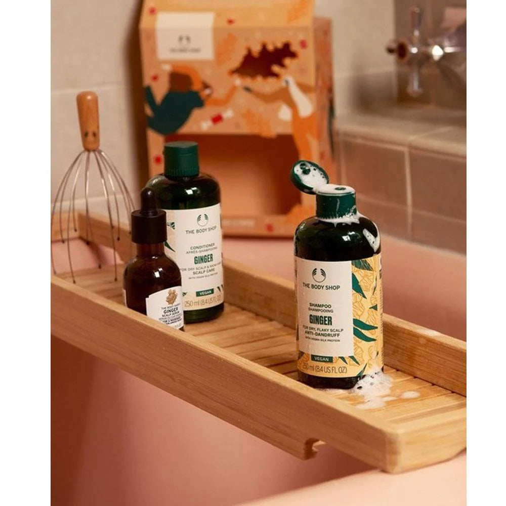 The Body Shop Shake & Swish Ginger Haircare Gift Set