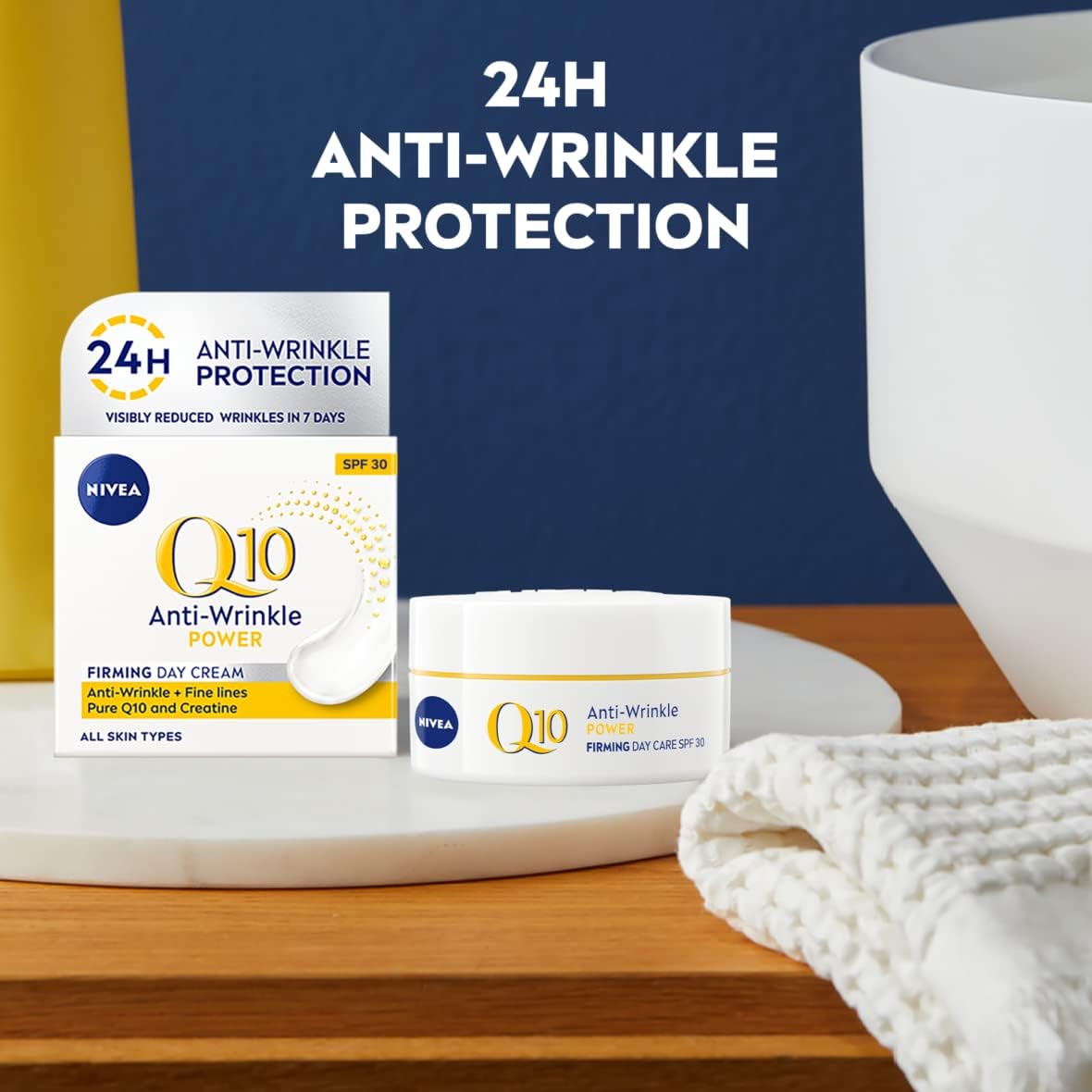 Nivea Q10 Anti-Wrinkle Power Firming Day Cream SPF 30