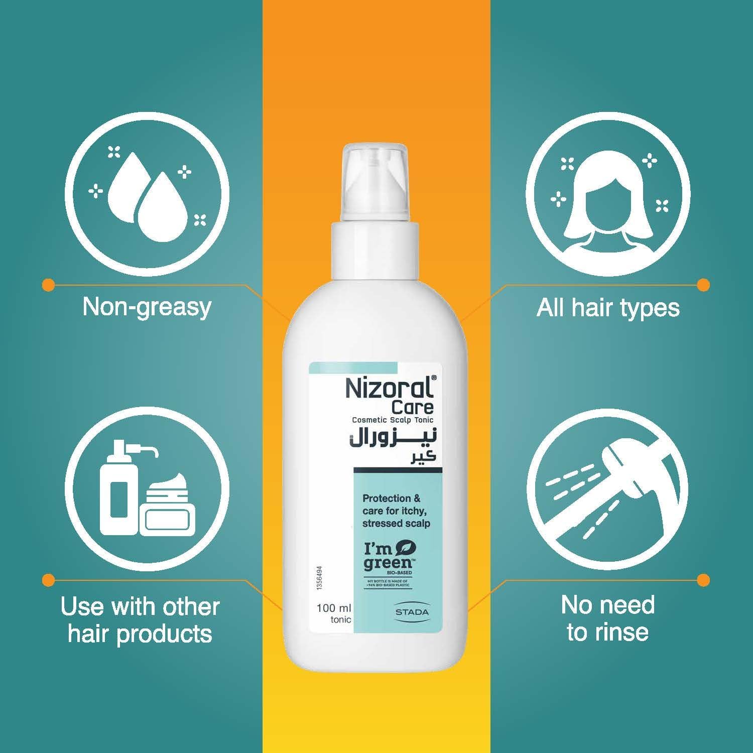 Nizoral Care Cosmetic Scalp Tonic