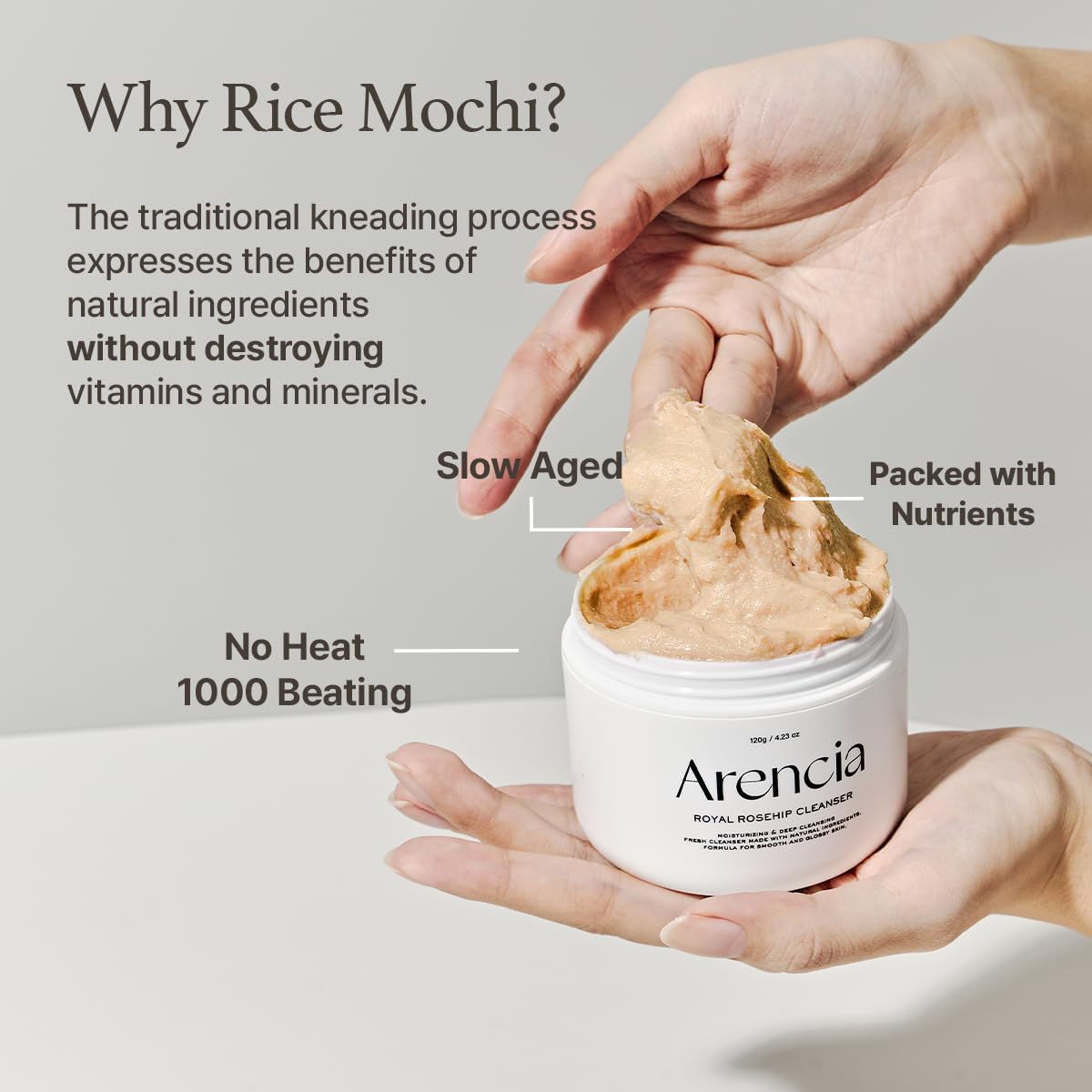 Arencia Calendula Rice Mochi Cleanser