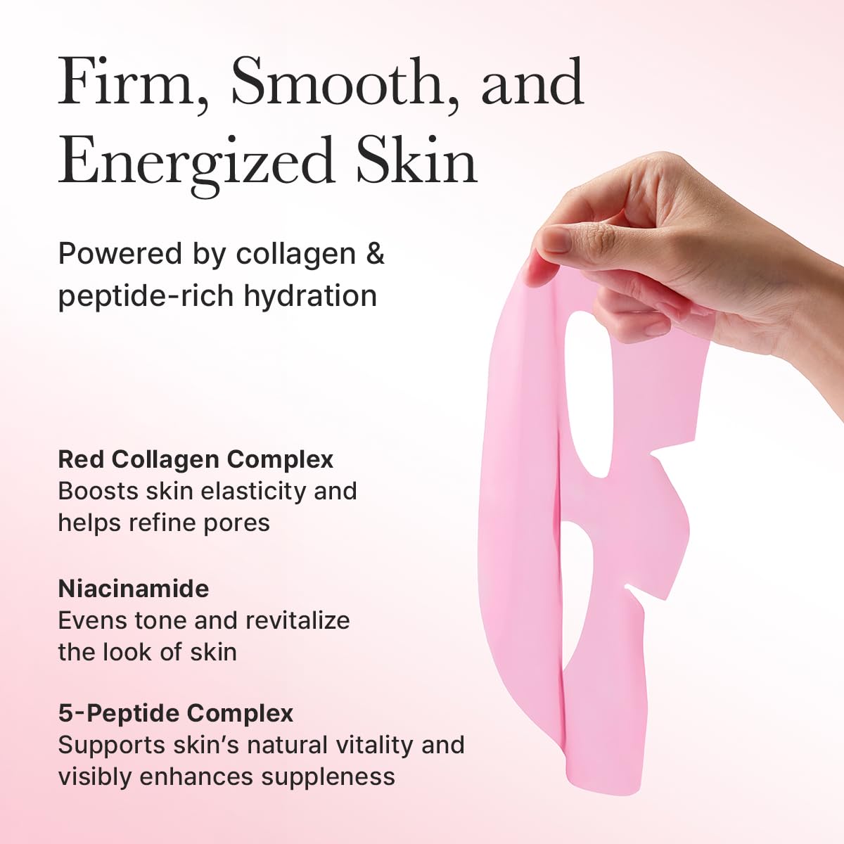 Arencia Red Collagen Tensioning Sheet Mask