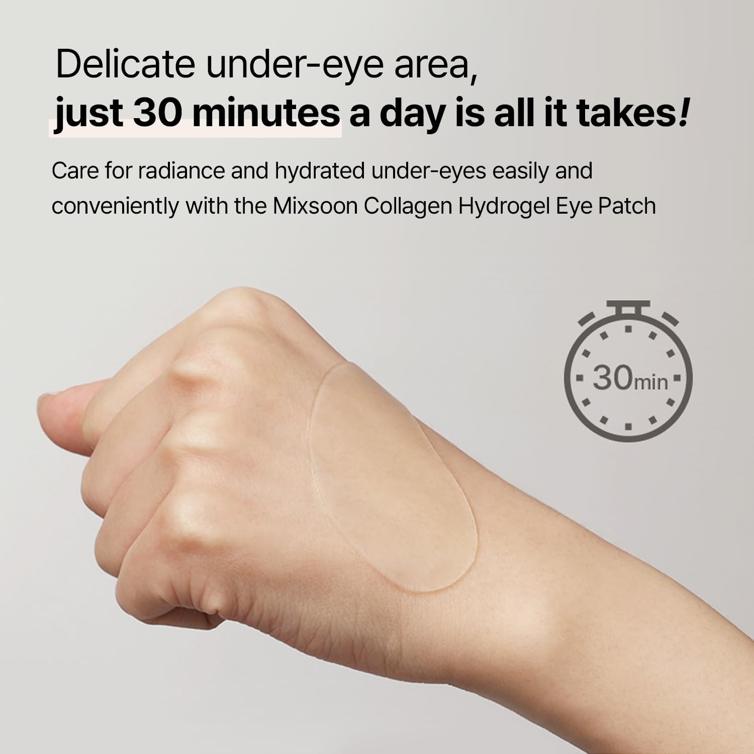 Mixsoon Collagen Hydrogel Eye Patch