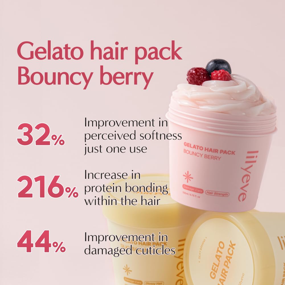 Lilyeve Gelato Hair Pack Bouncy Berry