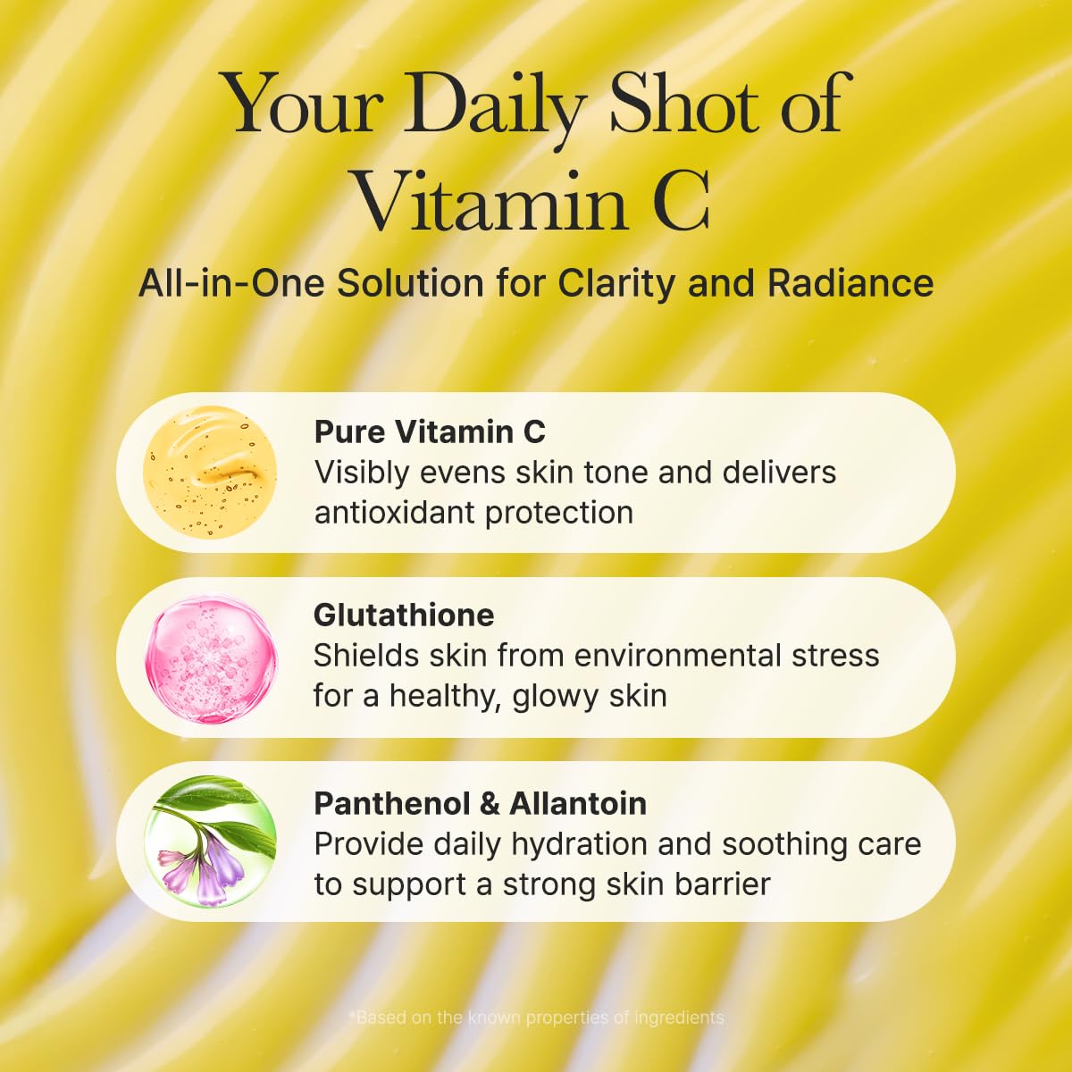 Arencia Vitamin C Booster Shot Face & Eye Moisturizer