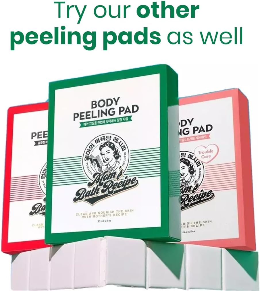 Mom's Bath Recipe Body Peeling Pad Original