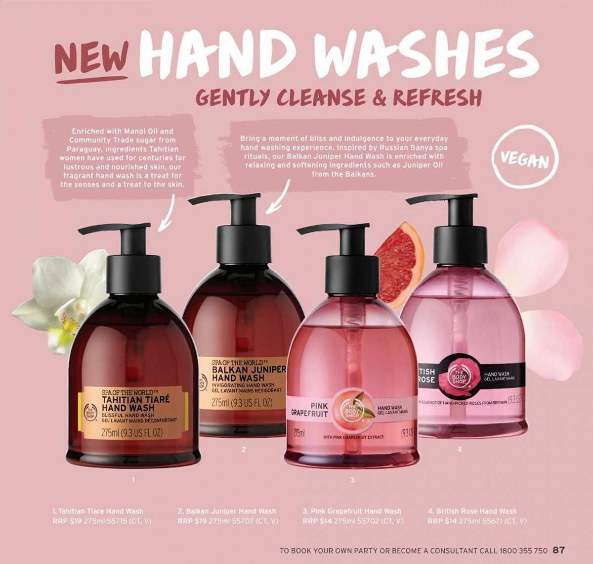 The Body Shop Hand Wash - Pink Grapefruit