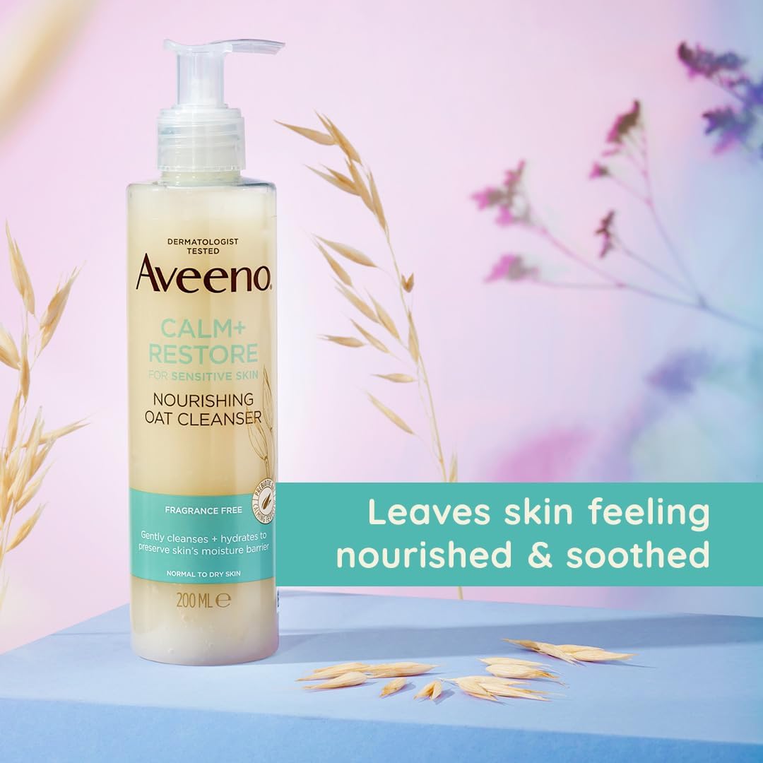 Aveeno Calm + Restore Nourishing Oat Cleanser