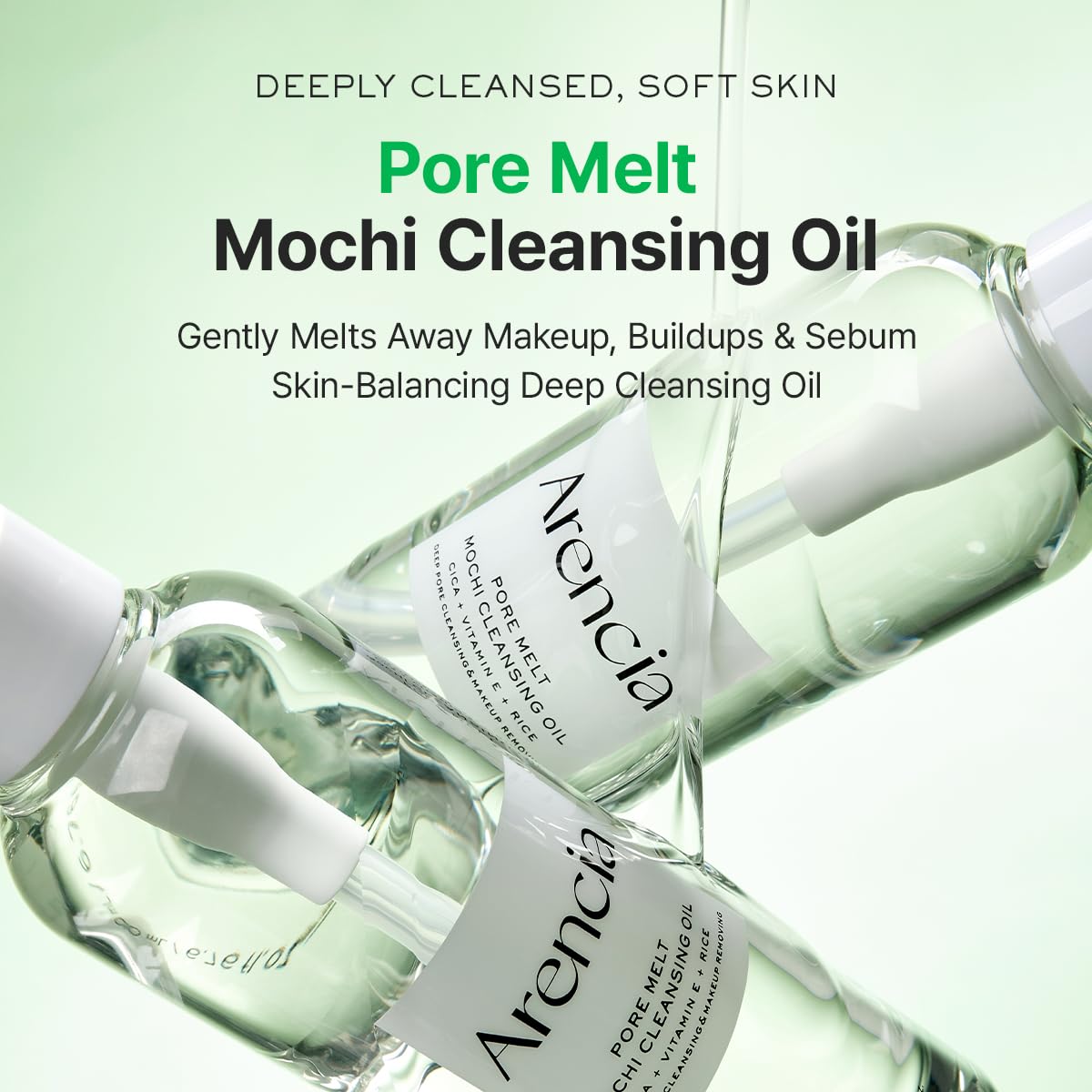 Arencia Pore Mochi Makeup Removing Cleansing Oil