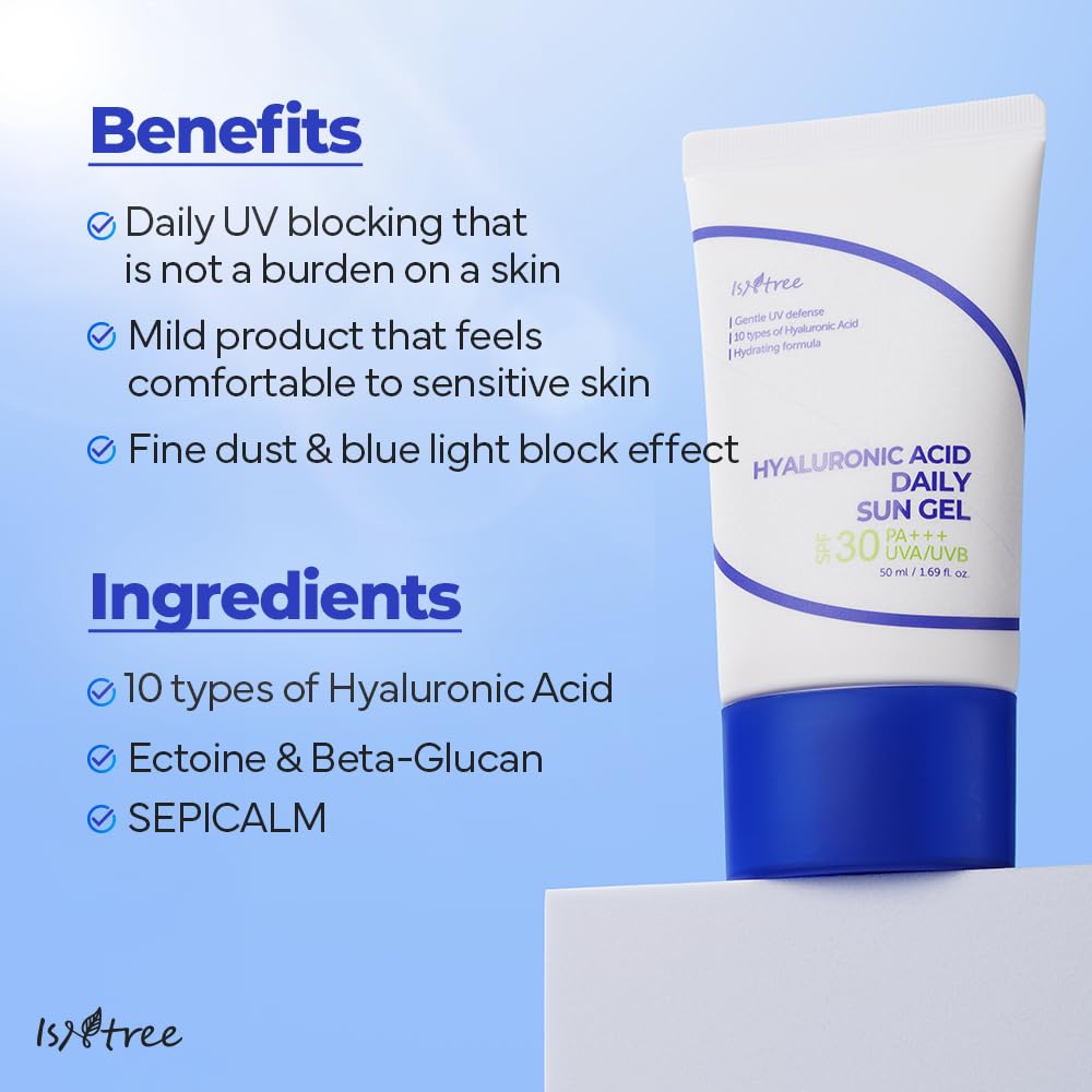 Isntree Hyaluronic Acid Daily Sun Gel SPF30 PA+++