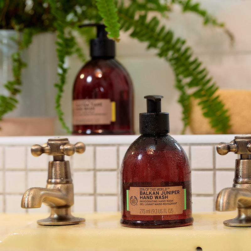 The Body Shop Spa Of The World Balkan Juniper Hand Wash