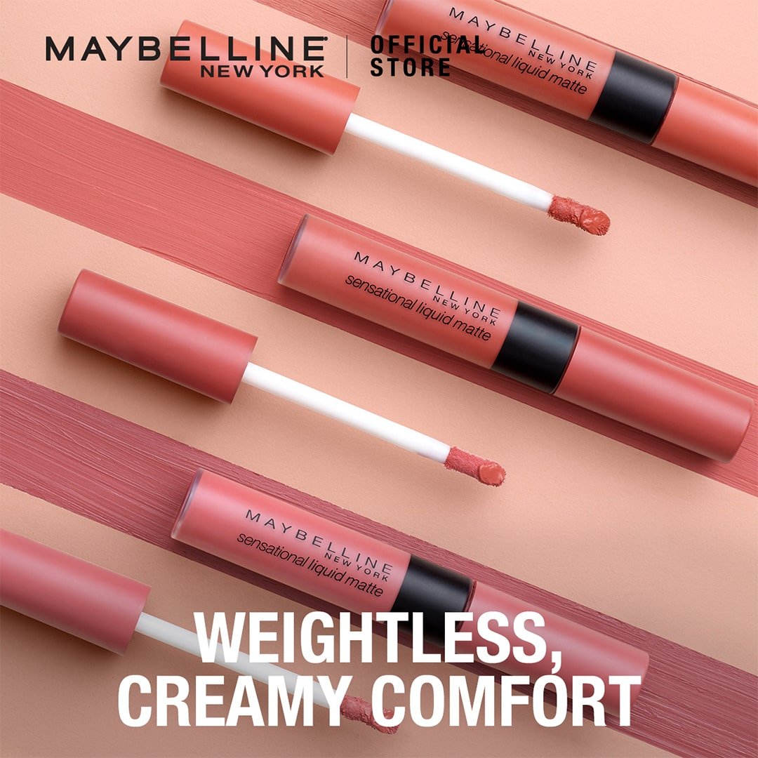 Maybelline Color Sensational Liquid Matte Nude Lipstick