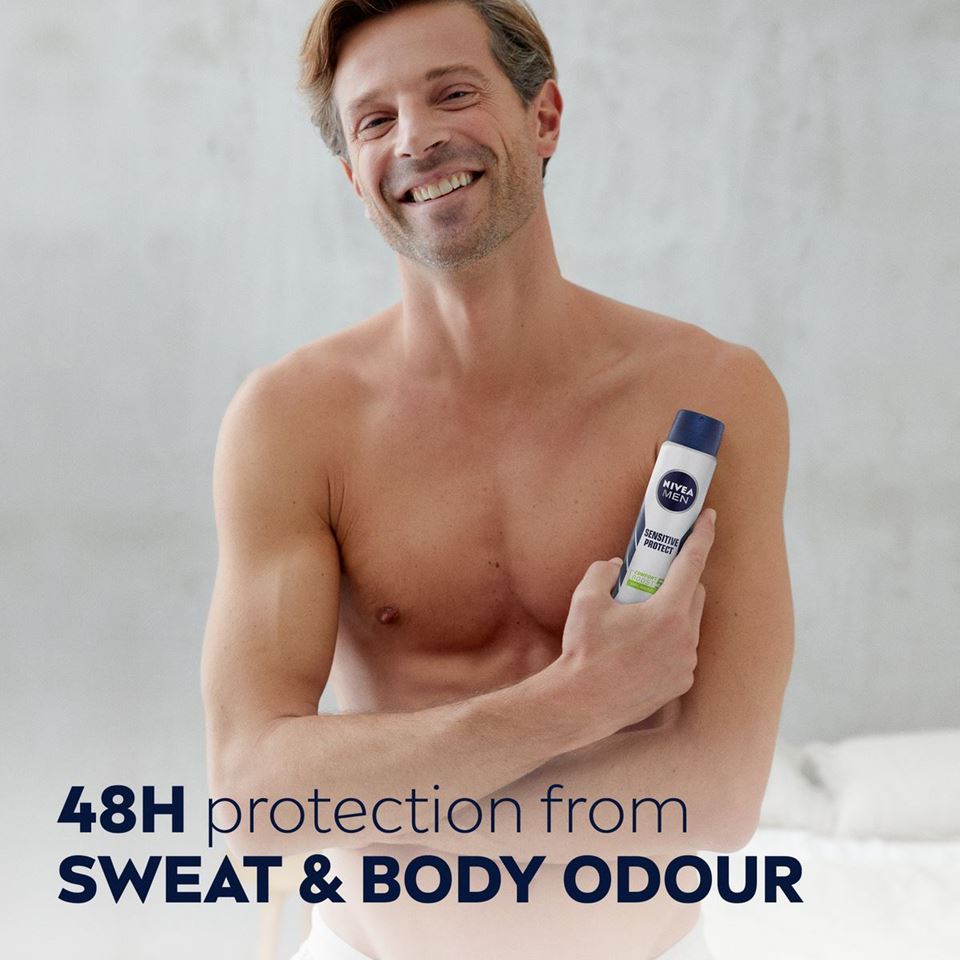 Nivea Men Sensitive Protect Quick Dry Deodorant Spray