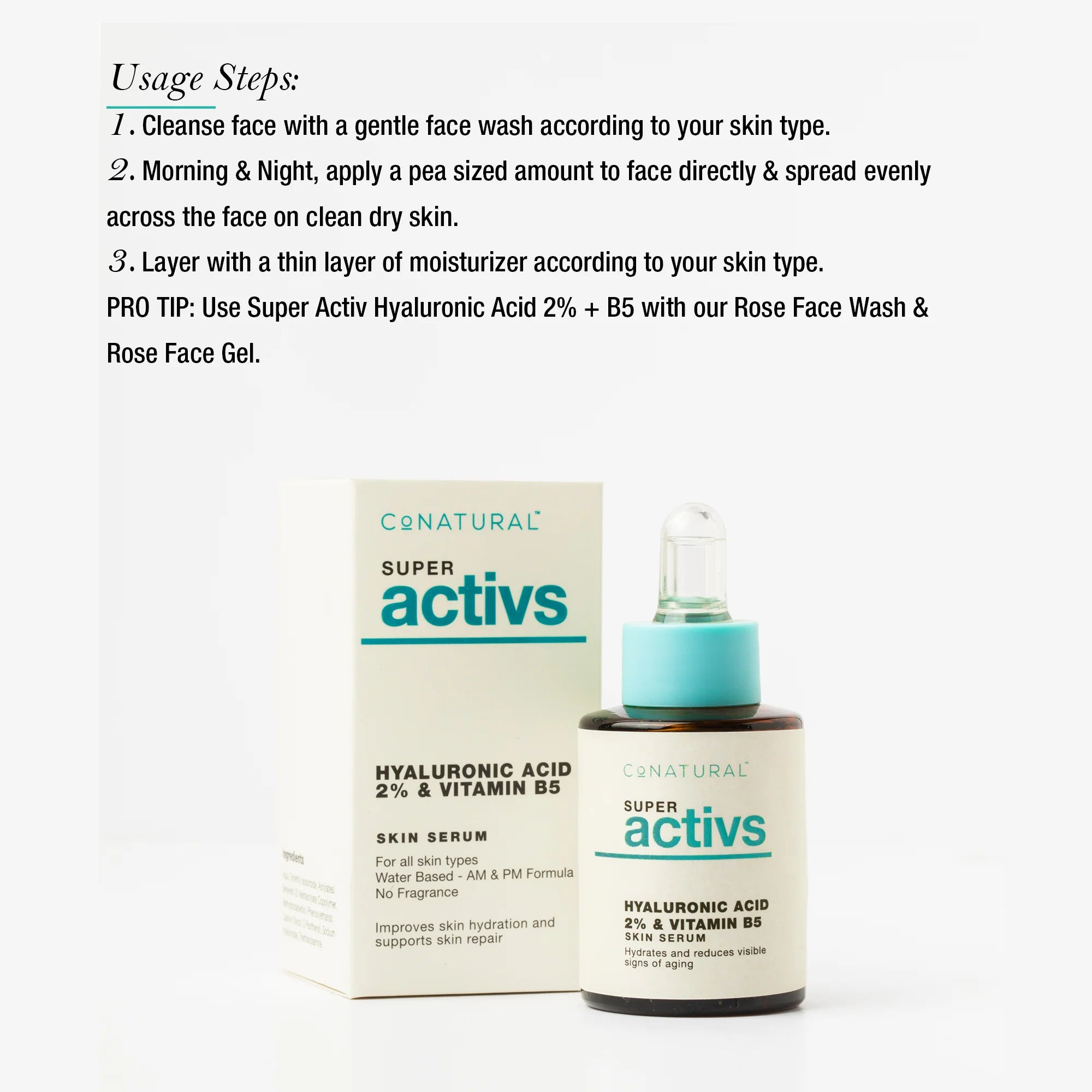 Conatural Hyaluronic Acid 2% + B5 Skin Serum