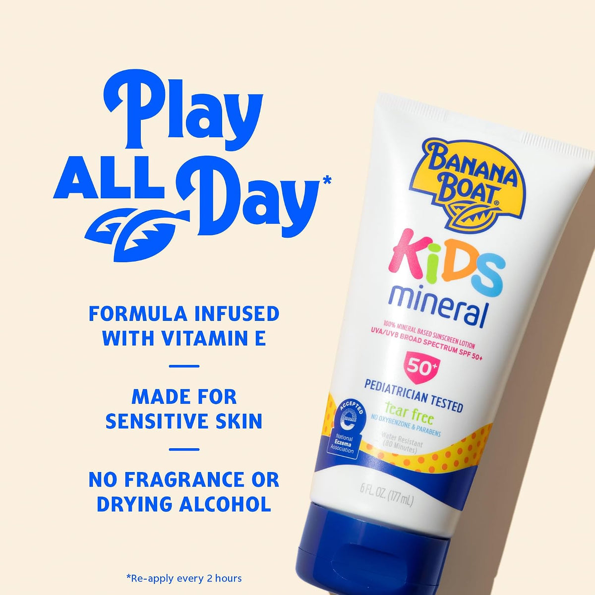 Banana Boat Kids Mineral Sunscreen Lotion SPF 50
