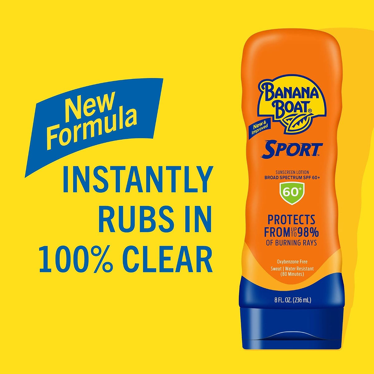 Banana Boat Sport Lotion Sunscreen SPF 60