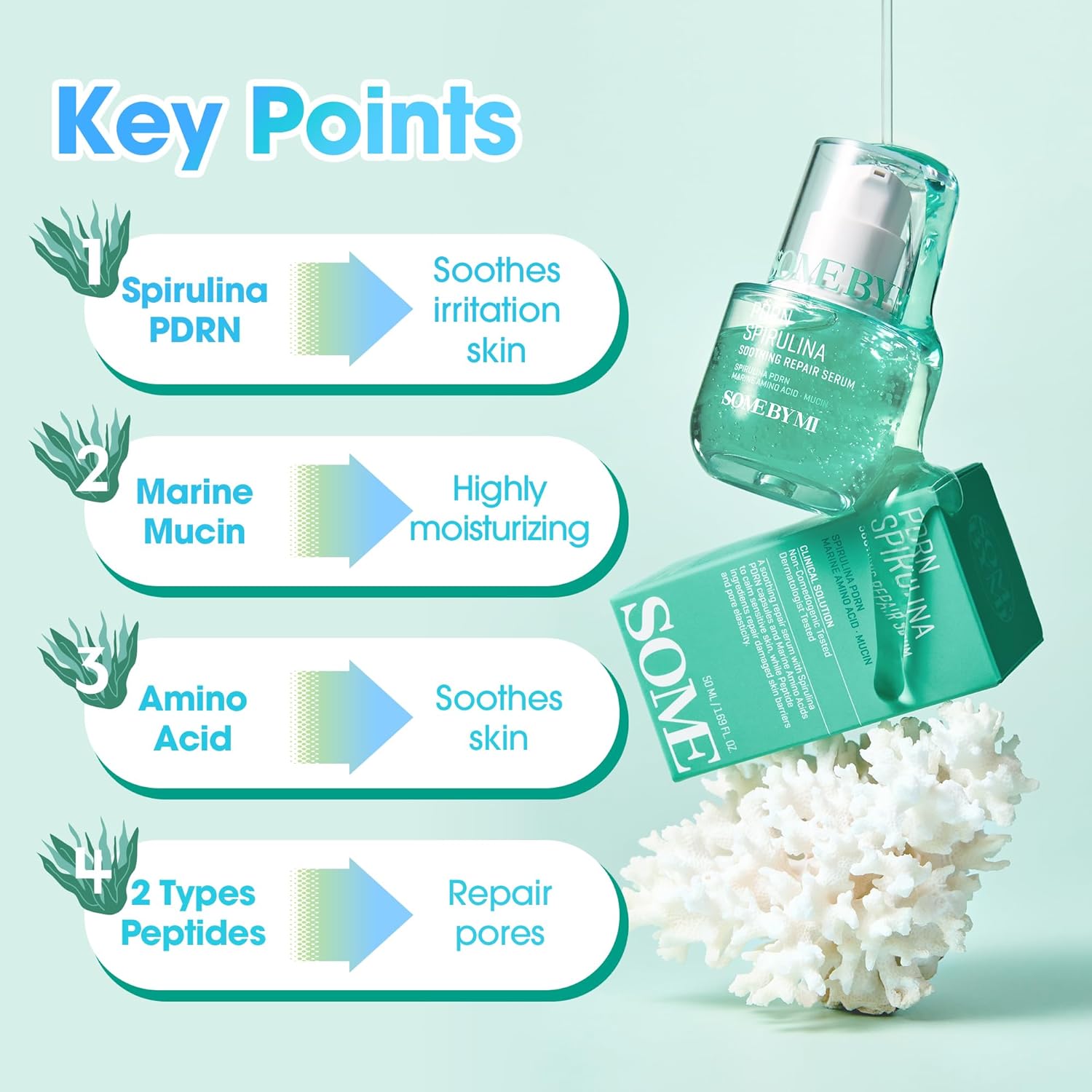 Some By Mi PDRN Spirulina Soothing Repair Serum
