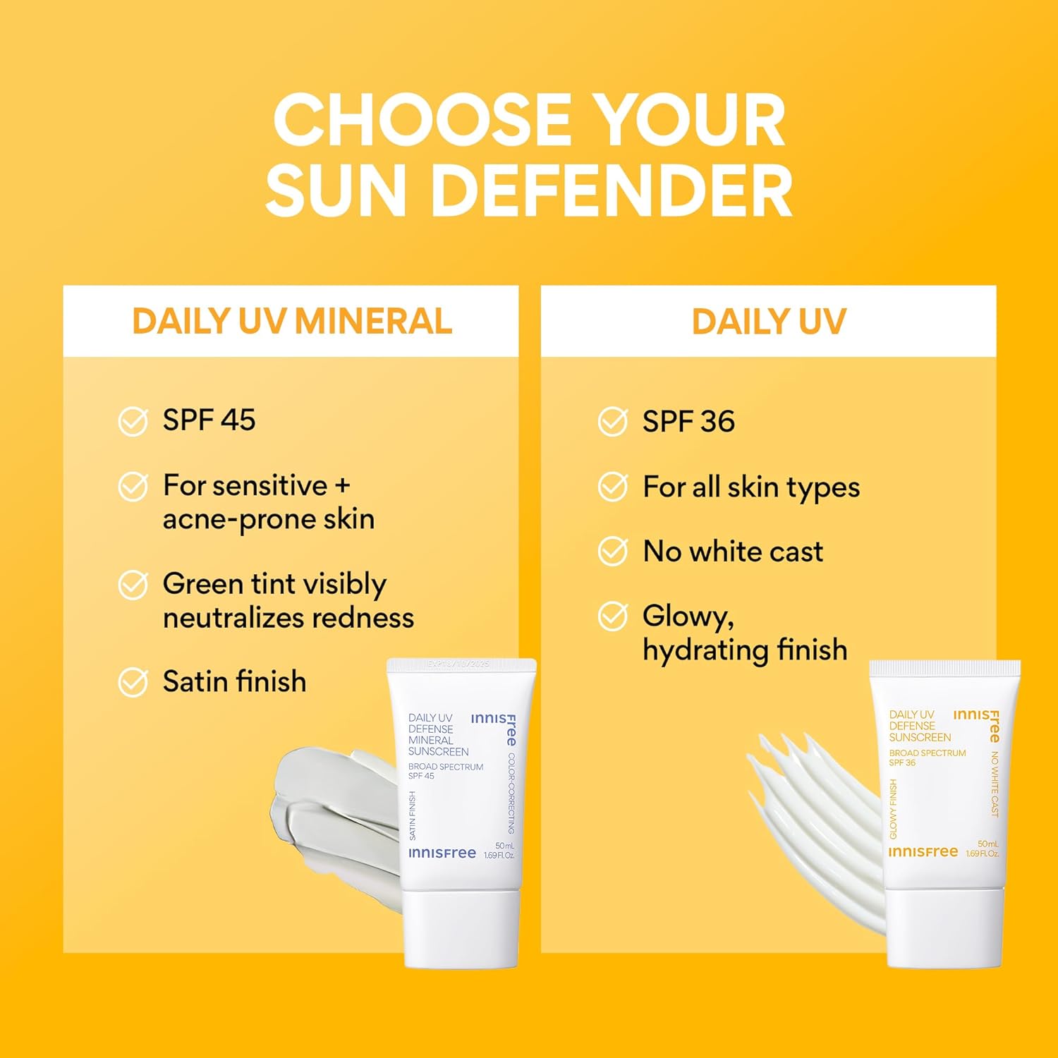 Innisfree Daily UV Defense Invisible Sunscreen SPF 36