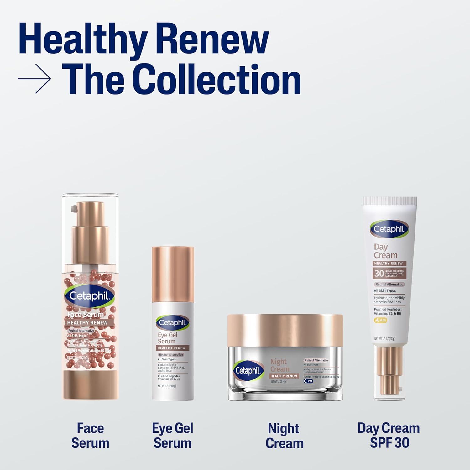 Cetaphil Healthy Renew Eye Gel Serum Purified Peptides