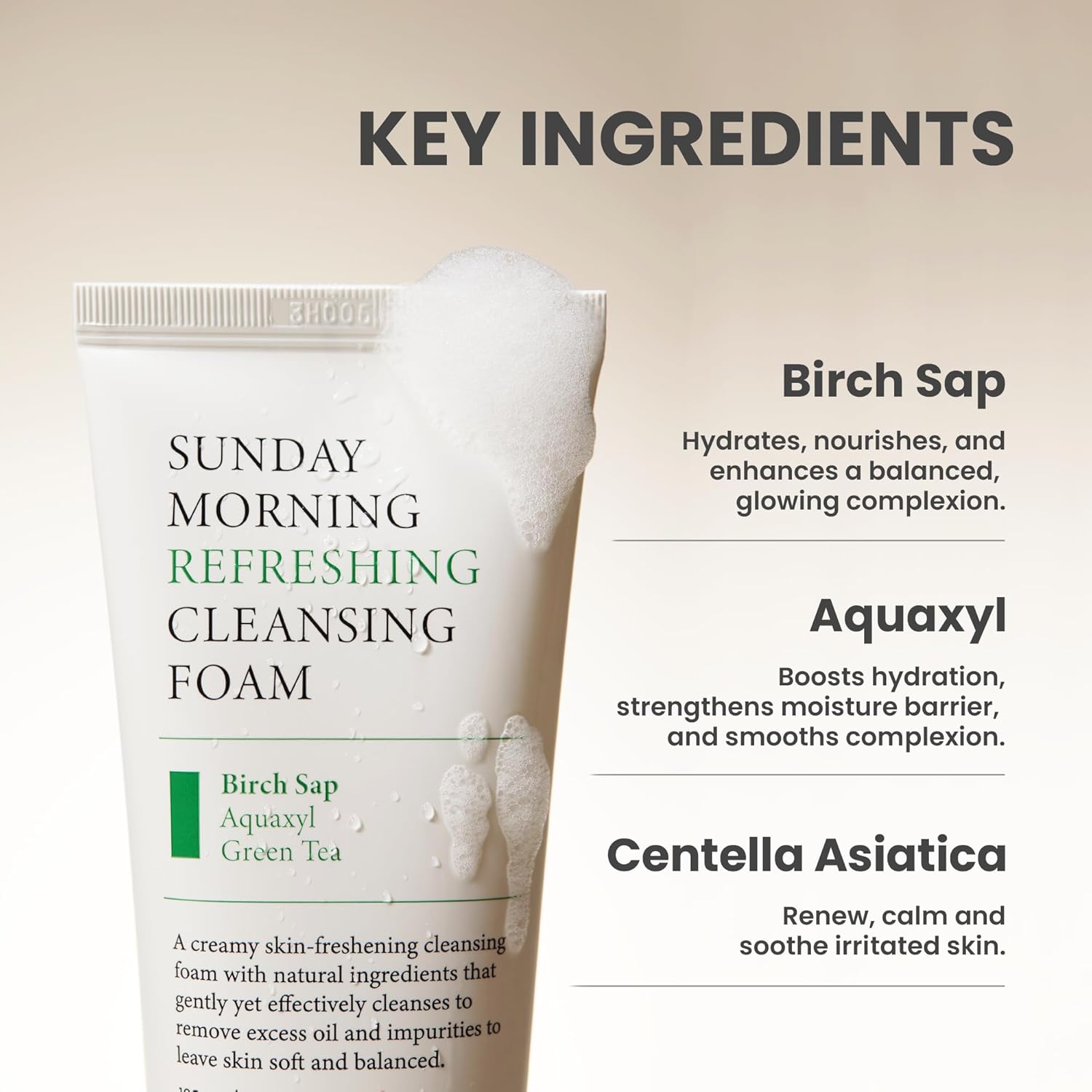 Axis-Y Sunday Morning Refreshing Cleansing Foam