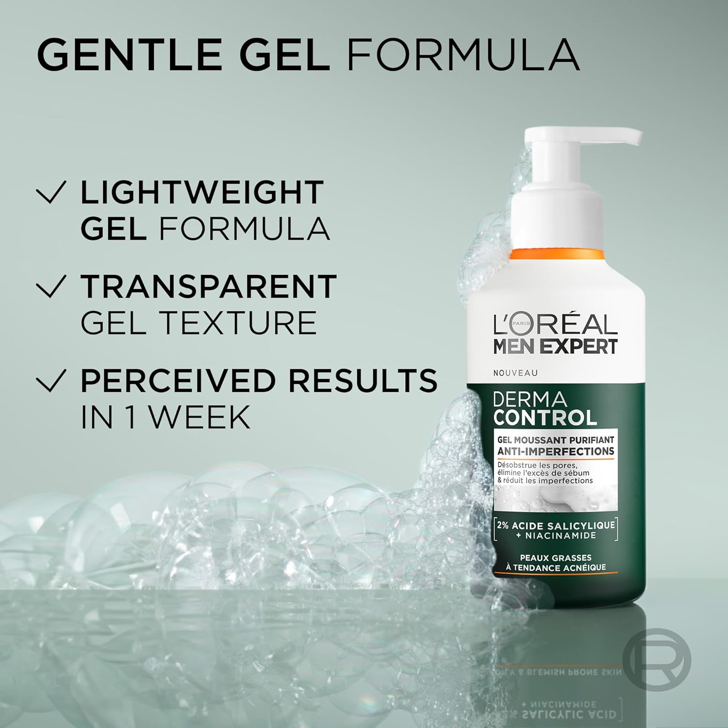 L'Oreal Paris Men Expert Derma Control Purifying Gel Cleanser