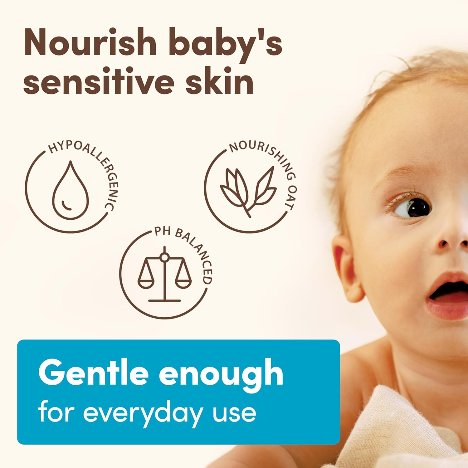 Aveeno Baby Daily Moisture Wash & Shampoo With Shea Butter